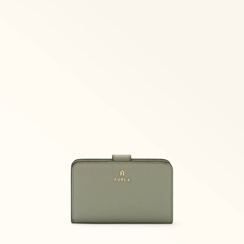 Furla Camelia Compact Wallet M Agave B Wallets Women