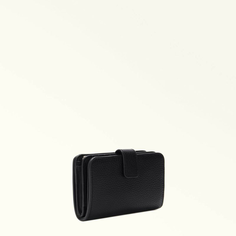 Furla Camelia Compact Wallet M Women Wallets Nero - Image 2