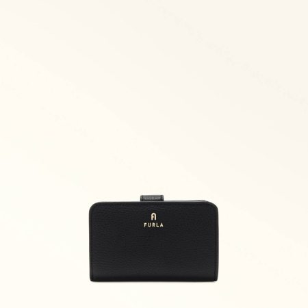 Furla Camelia Compact Wallet M Women Wallets Nero