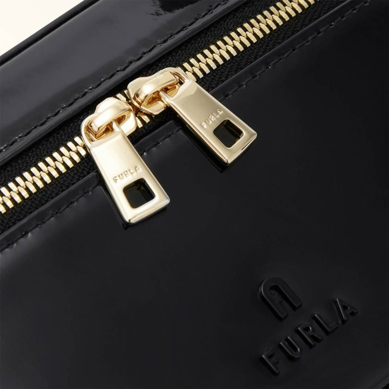 Furla Camelia Mini Bag Crossbodies Women Nero - Image 5