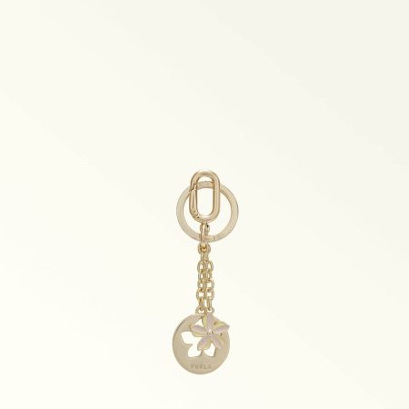 Furla Crystal Keyring Freesia+Azalea Women Keyrings