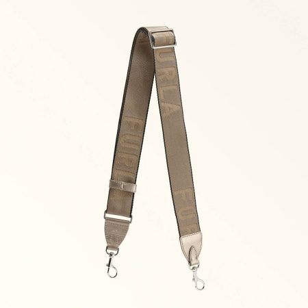 Furla Fiona Shoulder Strap Women Straps Metal Taupe