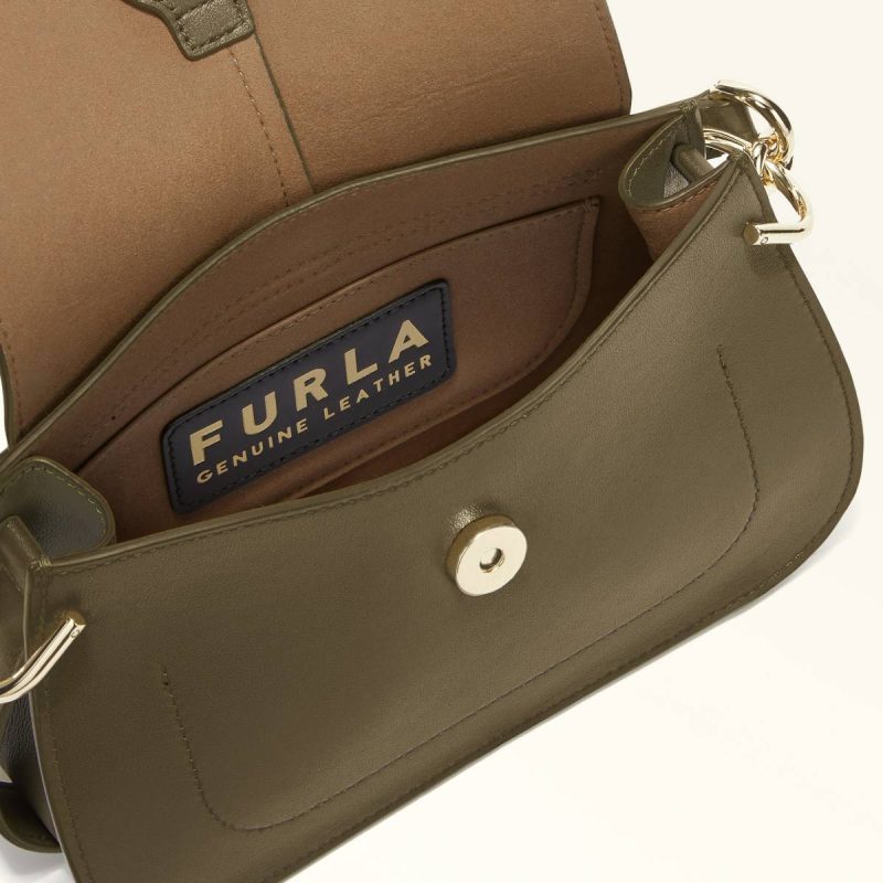Furla Flow Top Handle Mini Totes Sage Women - Image 4
