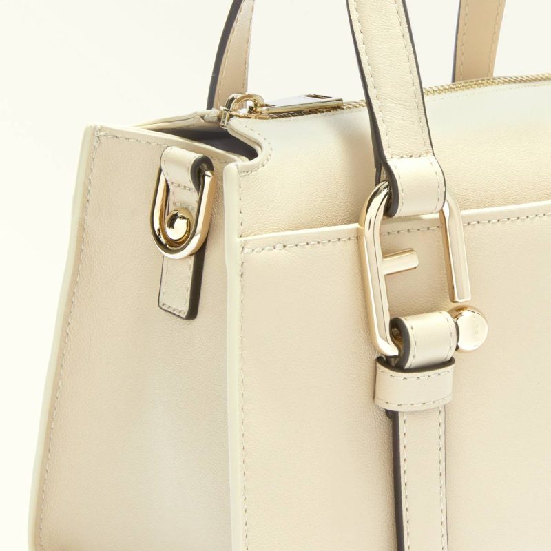 Furla Nuvola Boston Bag S Avena Crossbodies Women - Image 5