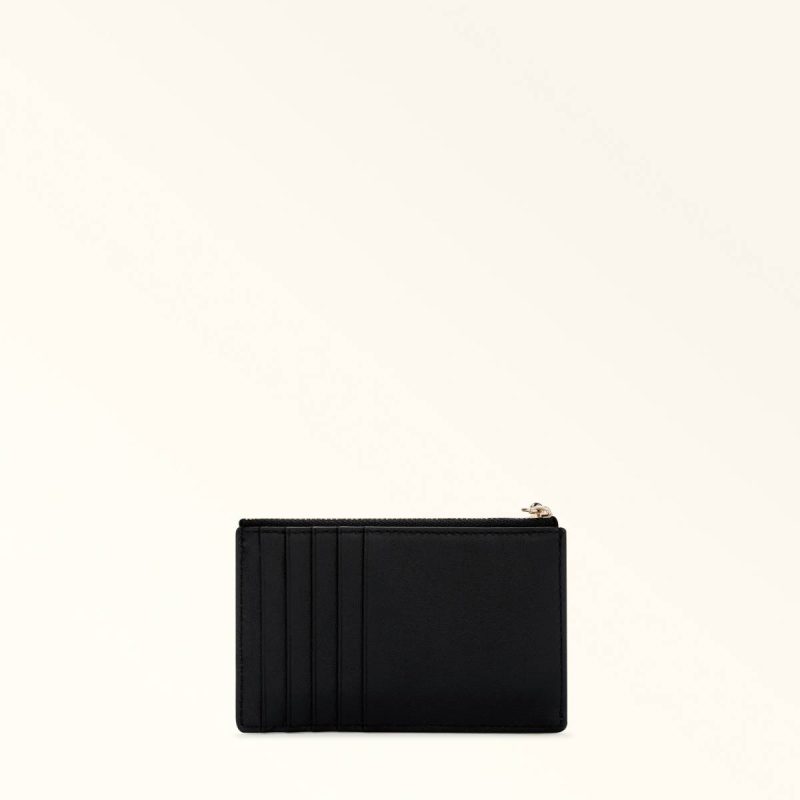 Furla Nuvola Card Case M Wallets Nero Women - Image 2