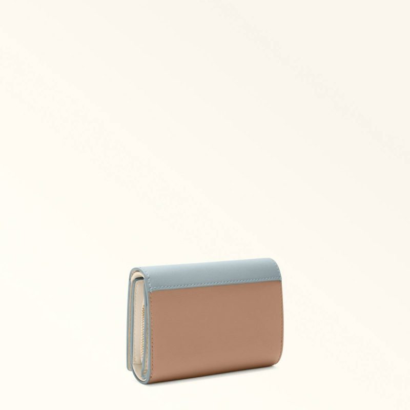Furla Nuvola Compact Wallet M Nuvola+Ballerina I+Greige Women Wallets - Image 2