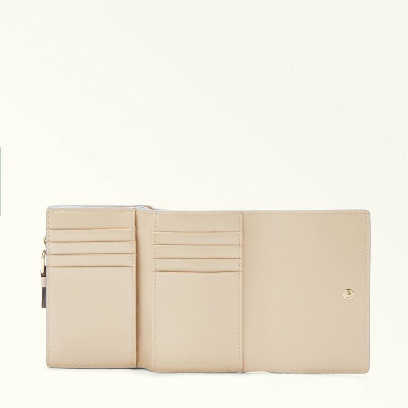 Furla Nuvola Compact Wallet M Nuvola+Ballerina I+Greige Women Wallets - Image 4