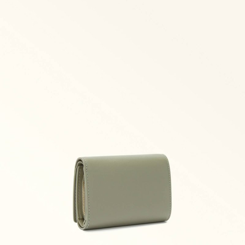 Furla Nuvola Compact Wallet M Wallets Women Agave B - Image 2