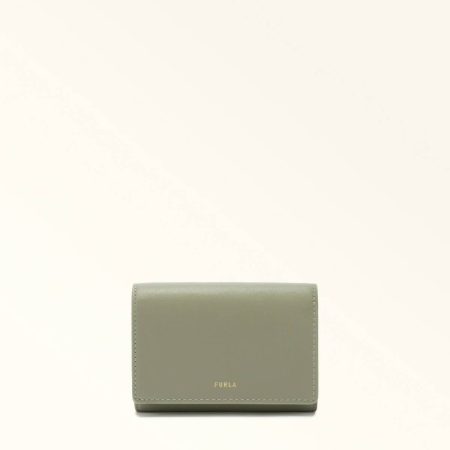 Furla Nuvola Compact Wallet M Wallets Women Agave B