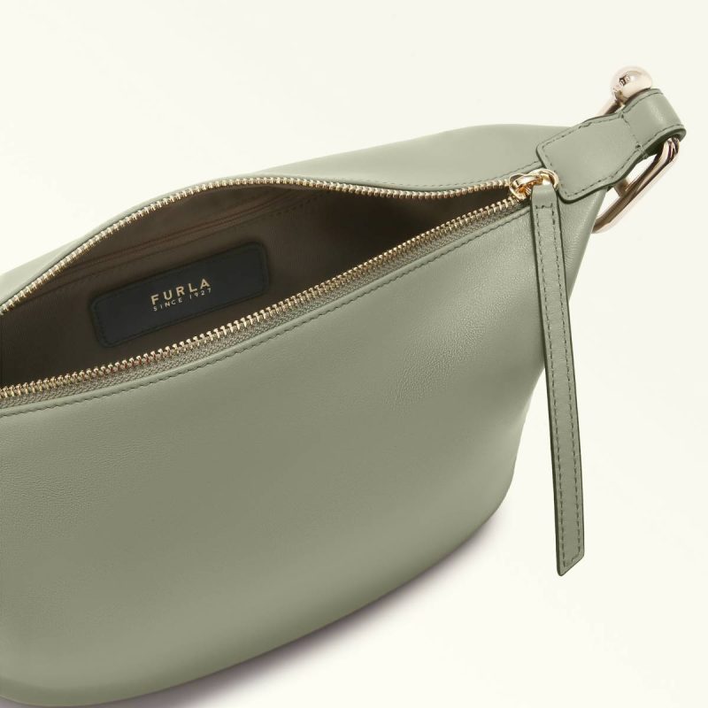 Furla Nuvola Shoulder Bag M Agave B Crossbodies Women - Image 4