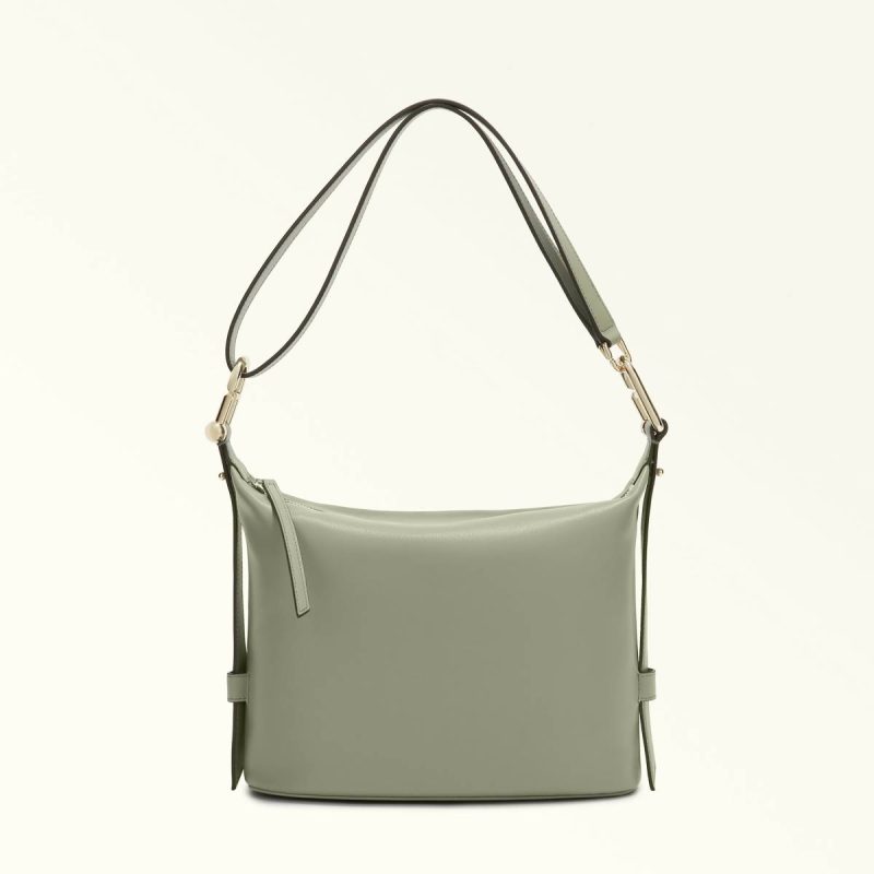 Furla Nuvola Shoulder Bag M Agave B Crossbodies Women