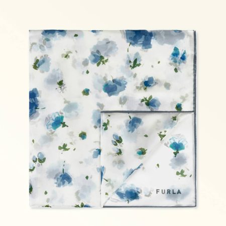 Furla Primavera Stole 70X200 Women Scarves Denim