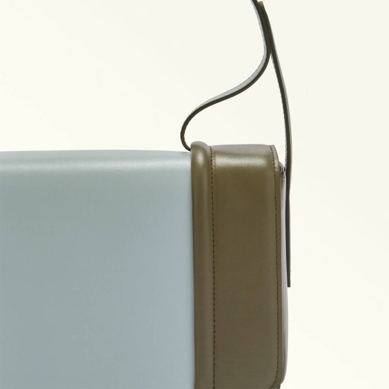 Furla Riva Crossbody S Women Nuvola+Sage Crossbodies - Image 5