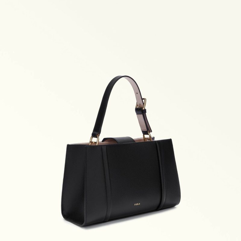 Furla Riva Tote M Totes Nero Women - Image 3