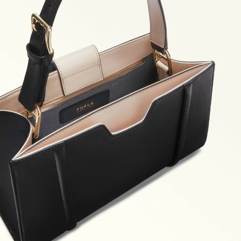 Furla Riva Tote M Totes Nero Women - Image 4