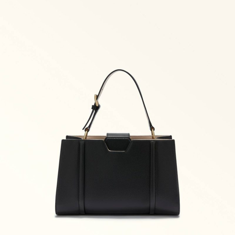Furla Riva Tote M Totes Nero Women