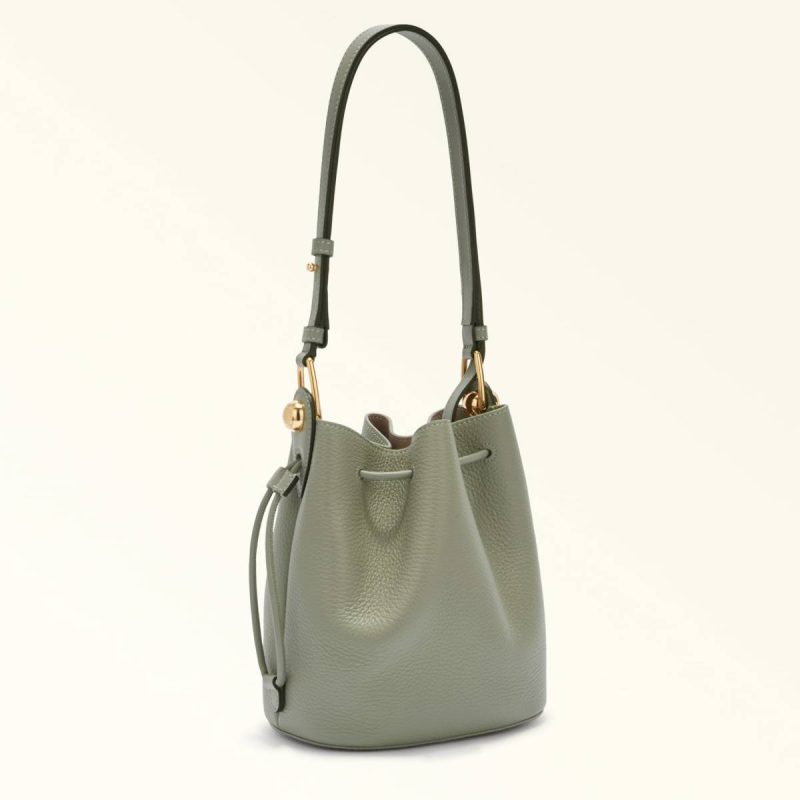 Furla Sfera Bucket Bag Mini Crossbodies Women Agave B - Image 3