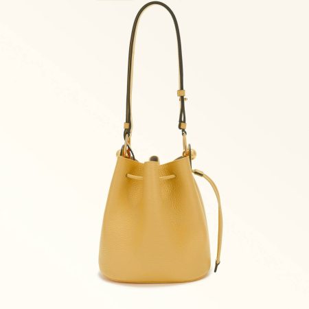 Furla Sfera Bucket Bag Mini Women Crema Crossbodies