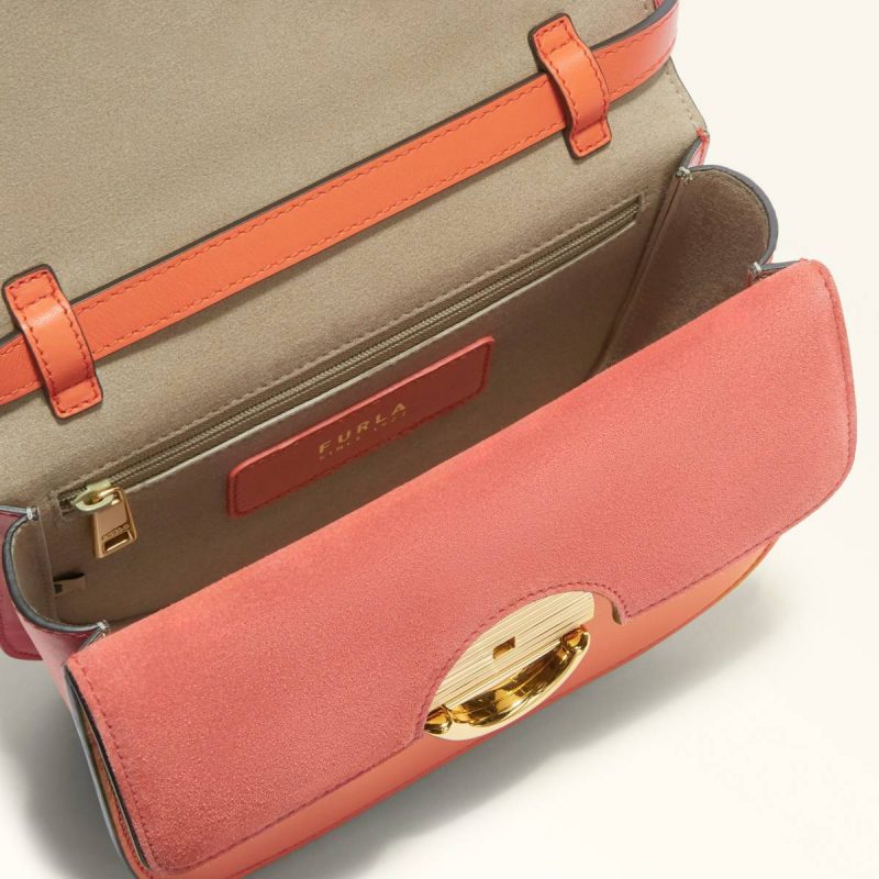Furla Sfera Crossbody Mini Women Paprika Crossbodies - Image 4
