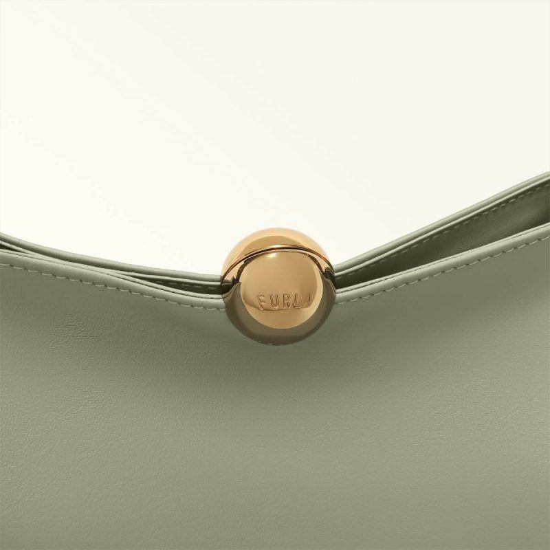 Furla Sfera Soft Shoulder Bag M Women Agave B Crossbodies - Image 5