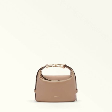 Greige Mini Bags And Pouches Women Furla Nuvola Mini Bag