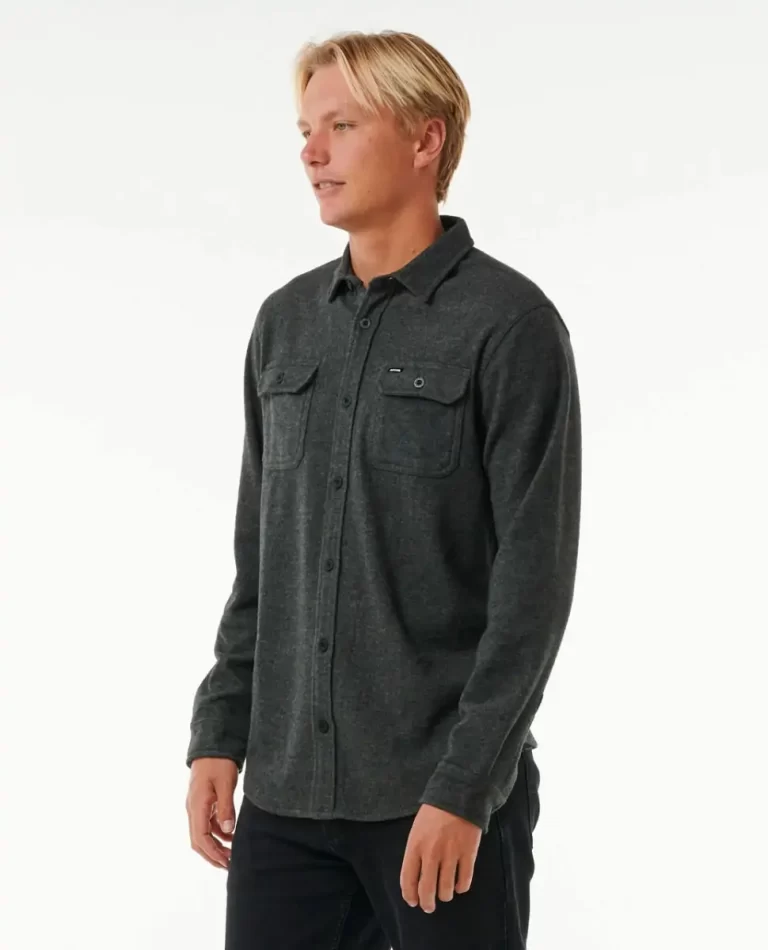Grid Long Sleeve Shirt Rip Curl Mens Shirts & Flannels - Image 2