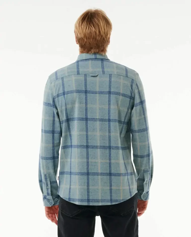 Grid Long Sleeve Shirt Rip Curl Shirts & Flannels Mens - Image 3