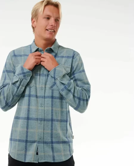 Grid Long Sleeve Shirt Rip Curl Shirts & Flannels Mens