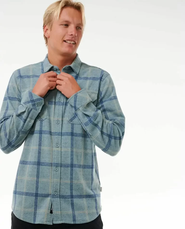 Grid Long Sleeve Shirt Rip Curl Shirts & Flannels Mens