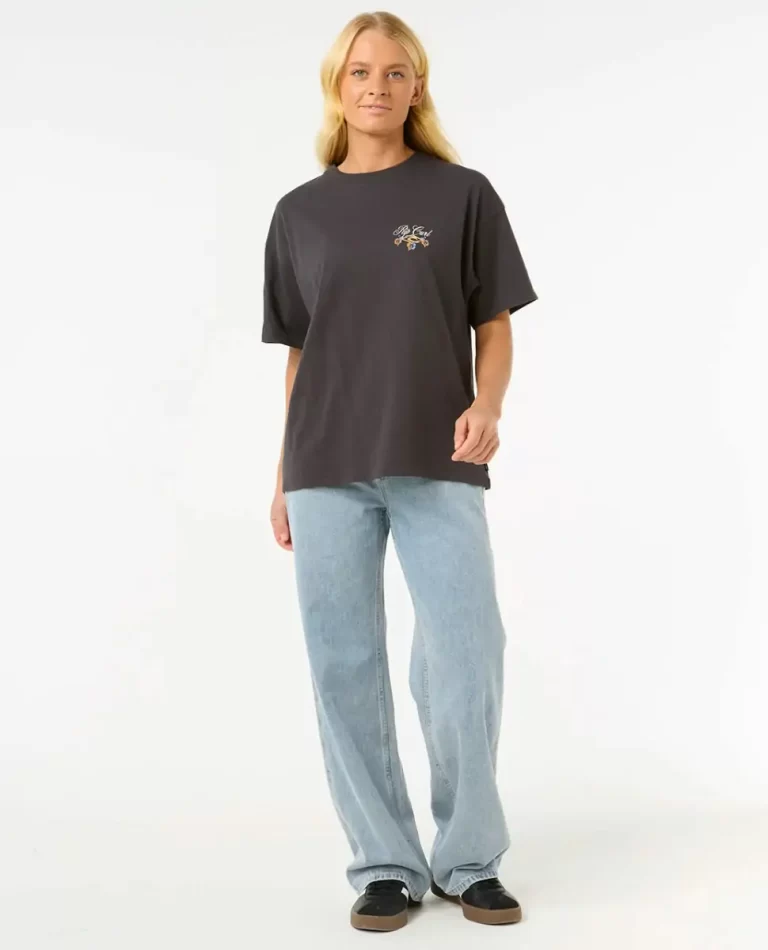 Hibiscus Diamond Heritage Tee Tees & Tanks Rip Curl Women - Image 4