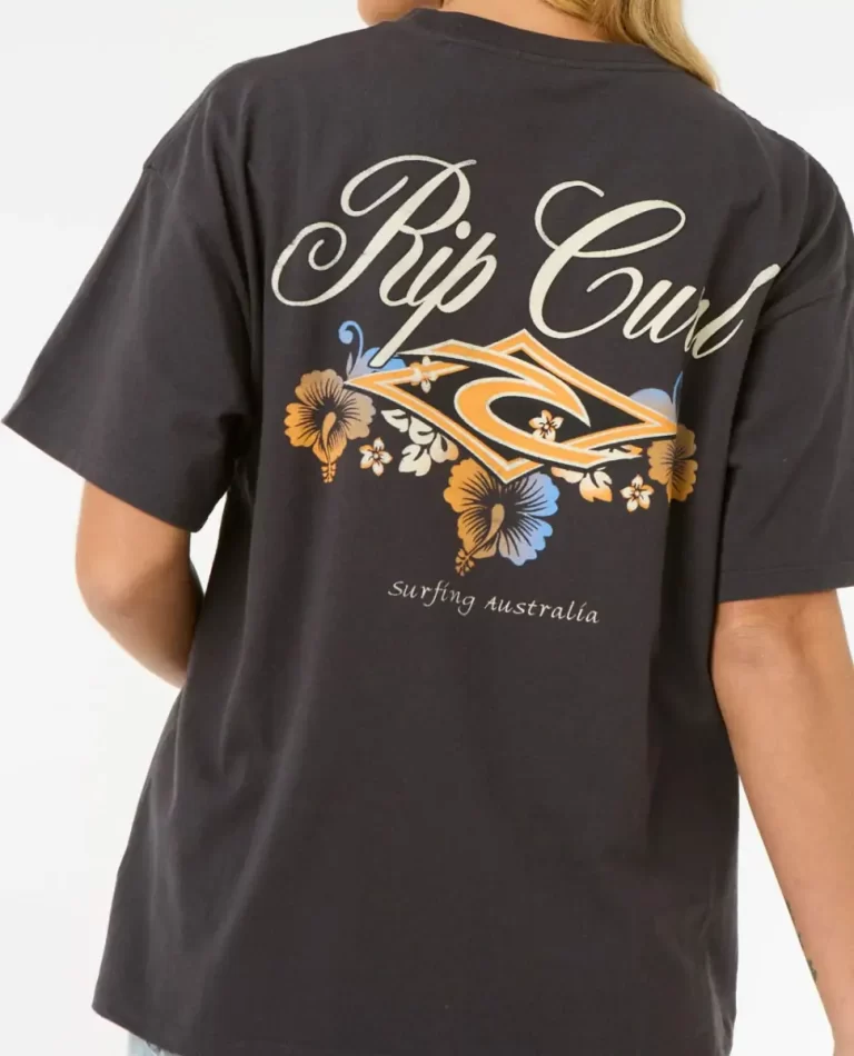 Hibiscus Diamond Heritage Tee Tees & Tanks Rip Curl Women - Image 5