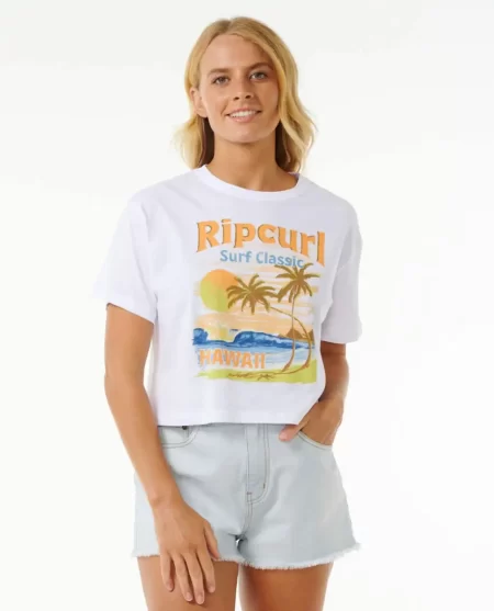High Tide Scenic Standard Tee Women Tees & Tanks Rip Curl