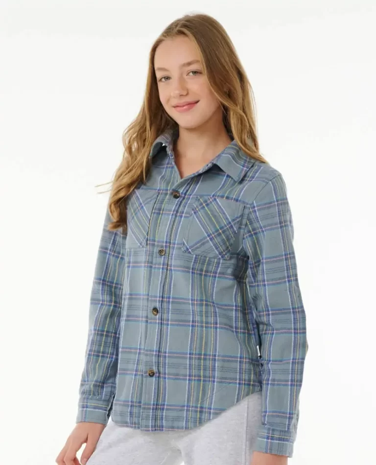 High Tide Soft Flannel Kids Rip Curl Jackets - Image 2