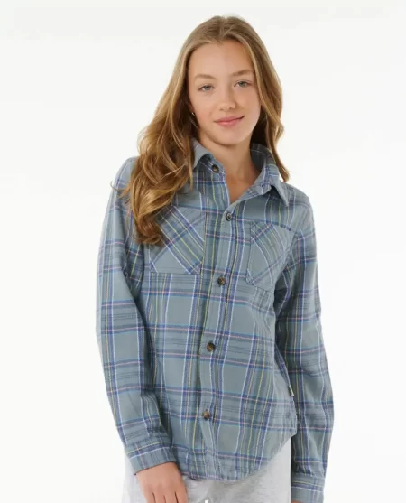 High Tide Soft Flannel Kids Rip Curl Jackets