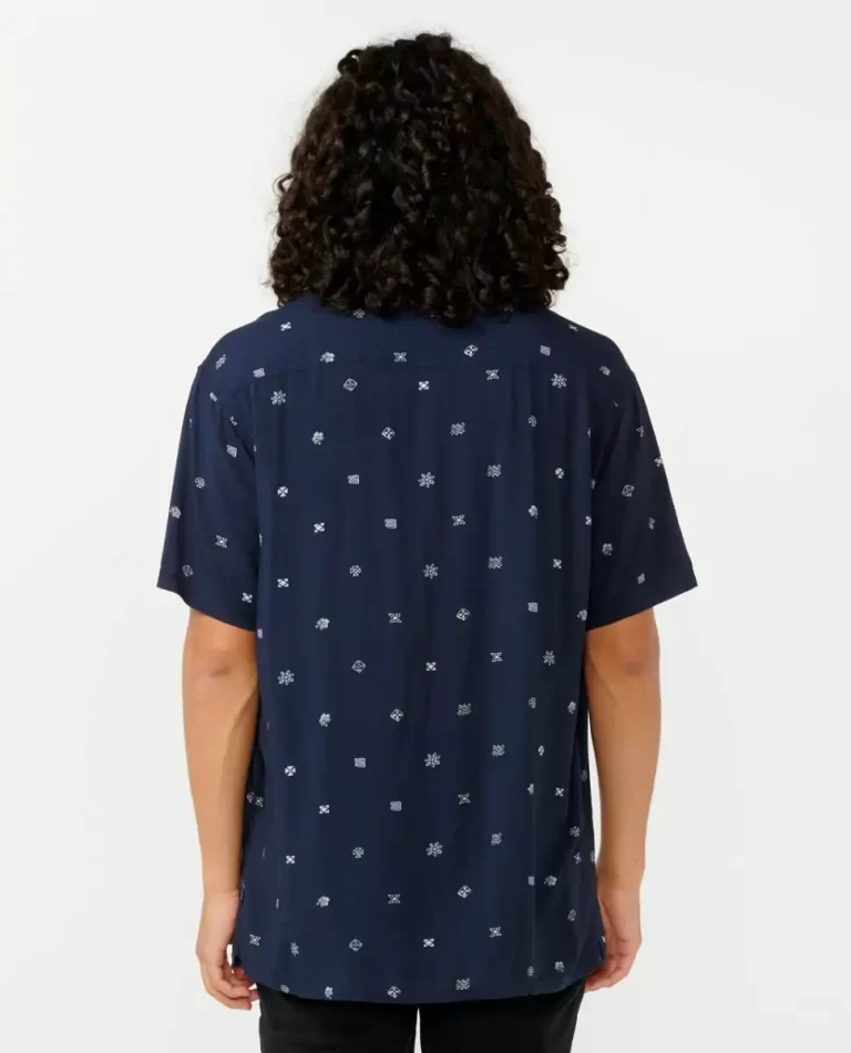 Hoffman Micro Short Sleeve Shirt Rip Curl Shirts & Flannels Mens - Image 3