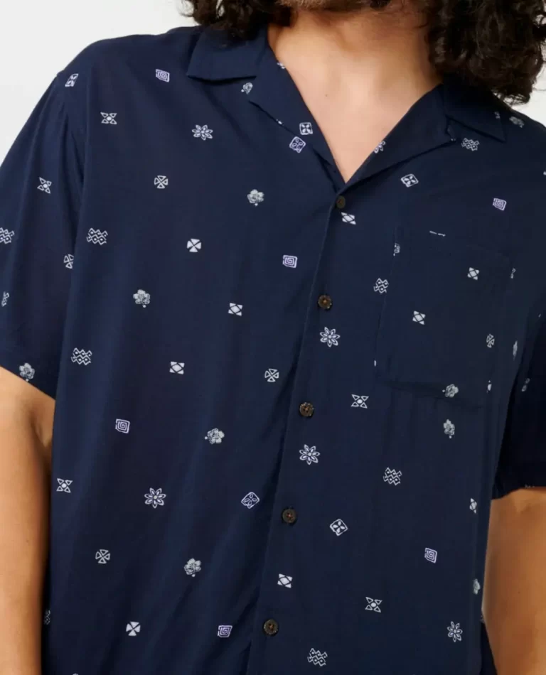 Hoffman Micro Short Sleeve Shirt Rip Curl Shirts & Flannels Mens - Image 5