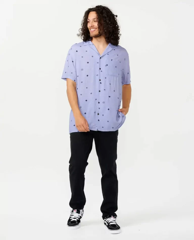 Hoffman Micro Short Sleeve Shirt Shirts & Flannels Rip Curl Mens - Image 4