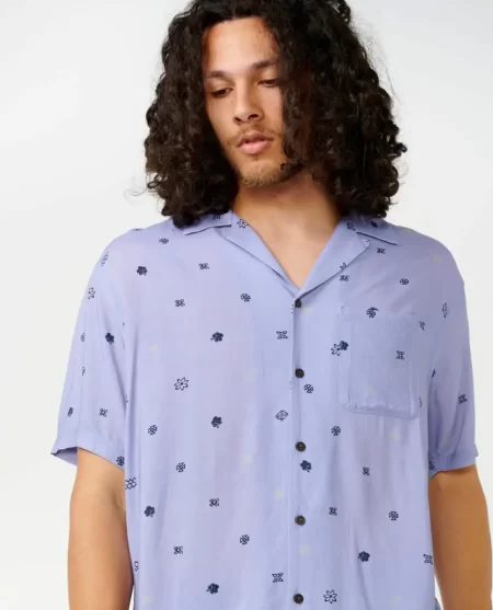 Hoffman Micro Short Sleeve Shirt Shirts & Flannels Rip Curl Mens