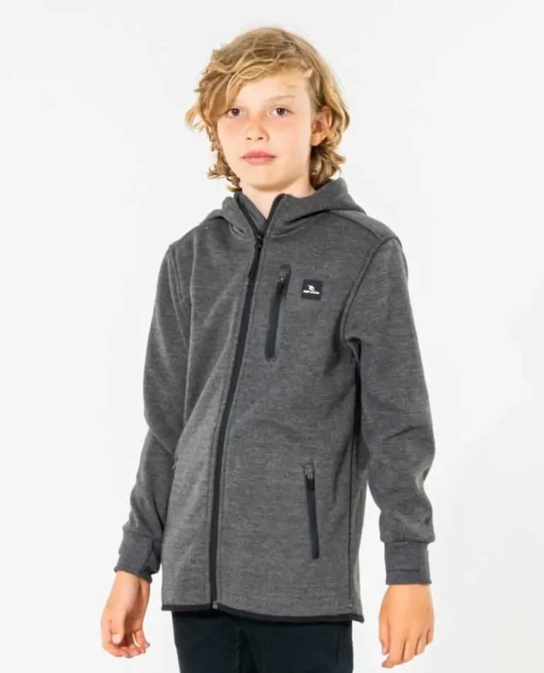 Hoodies & Fleece Boy's Departed 2.0 Jacket Kids Rip Curl - Image 2