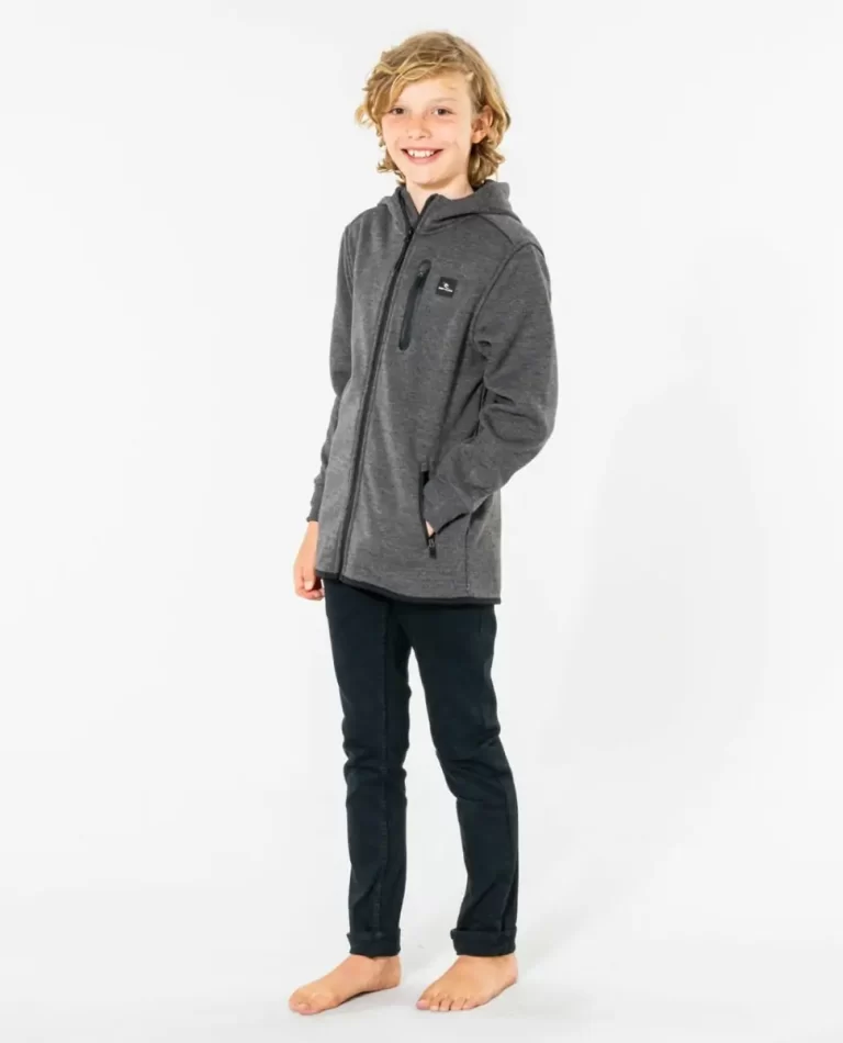 Hoodies & Fleece Boy's Departed 2.0 Jacket Kids Rip Curl - Image 4