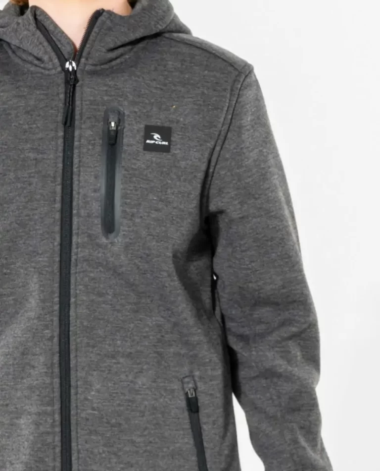 Hoodies & Fleece Boy's Departed 2.0 Jacket Kids Rip Curl - Image 5