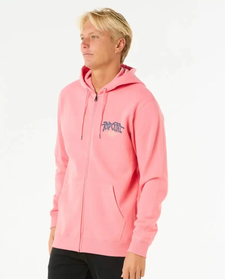 Hoodies & Fleece Mens Rip Curl Shred Zip Through - Image 2