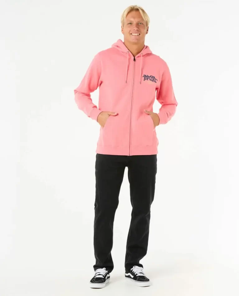 Hoodies & Fleece Mens Rip Curl Shred Zip Through - Image 4