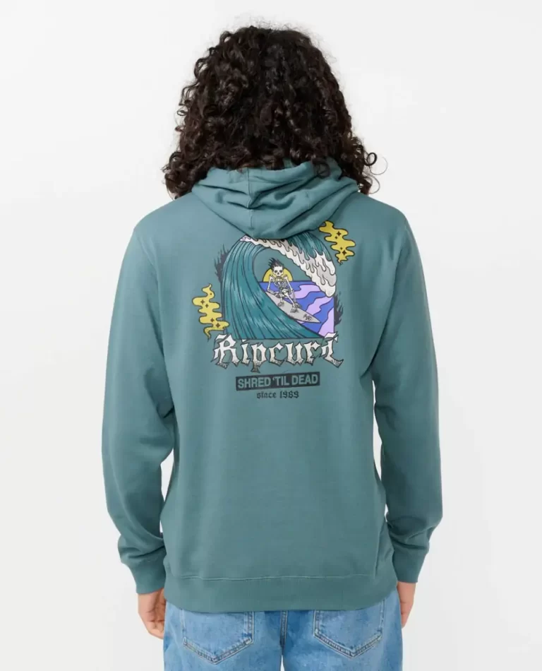Hoodies & Fleece Mens Shred Till Dead Hood Rip Curl - Image 3
