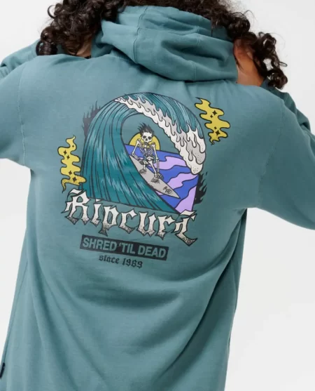Hoodies & Fleece Mens Shred Till Dead Hood Rip Curl