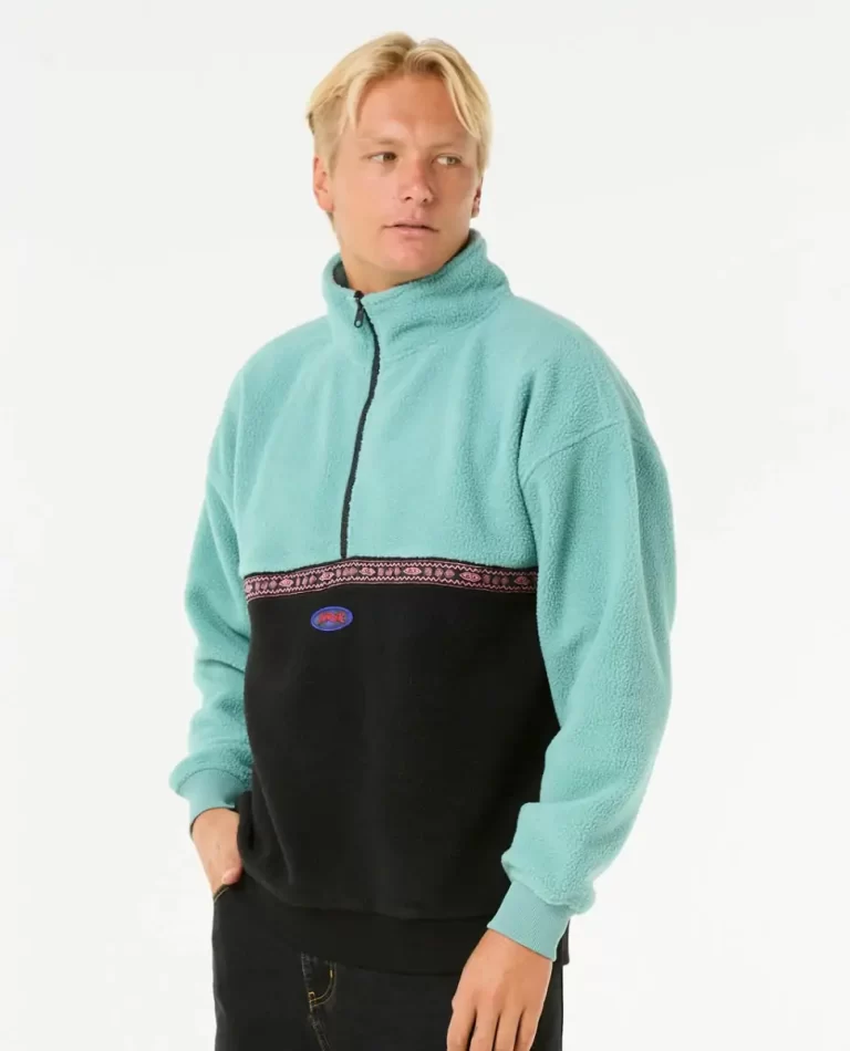 Hoodies & Fleece Raw Energy Quarter Zip Polar Rip Curl Mens - Image 2