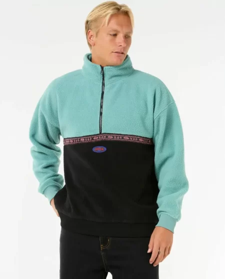 Hoodies & Fleece Raw Energy Quarter Zip Polar Rip Curl Mens