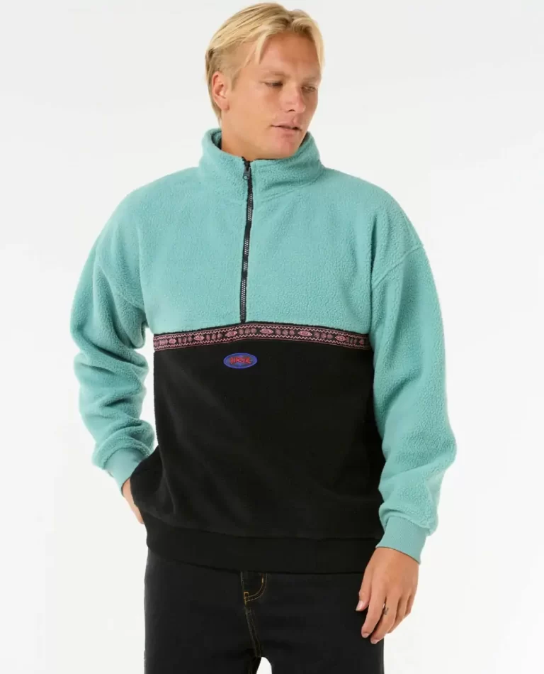 Hoodies & Fleece Raw Energy Quarter Zip Polar Rip Curl Mens