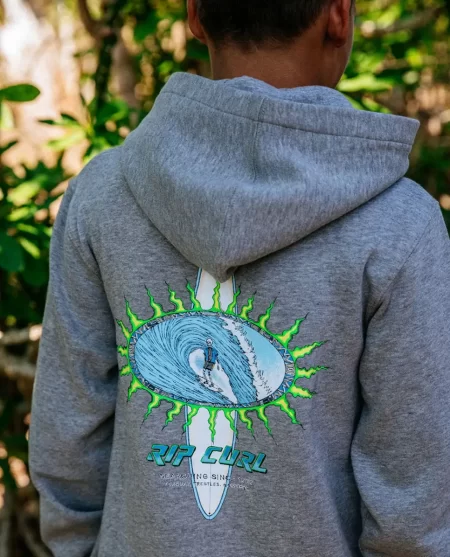 Hoodies & Fleece Raw Energy Skull Hood Kids Rip Curl