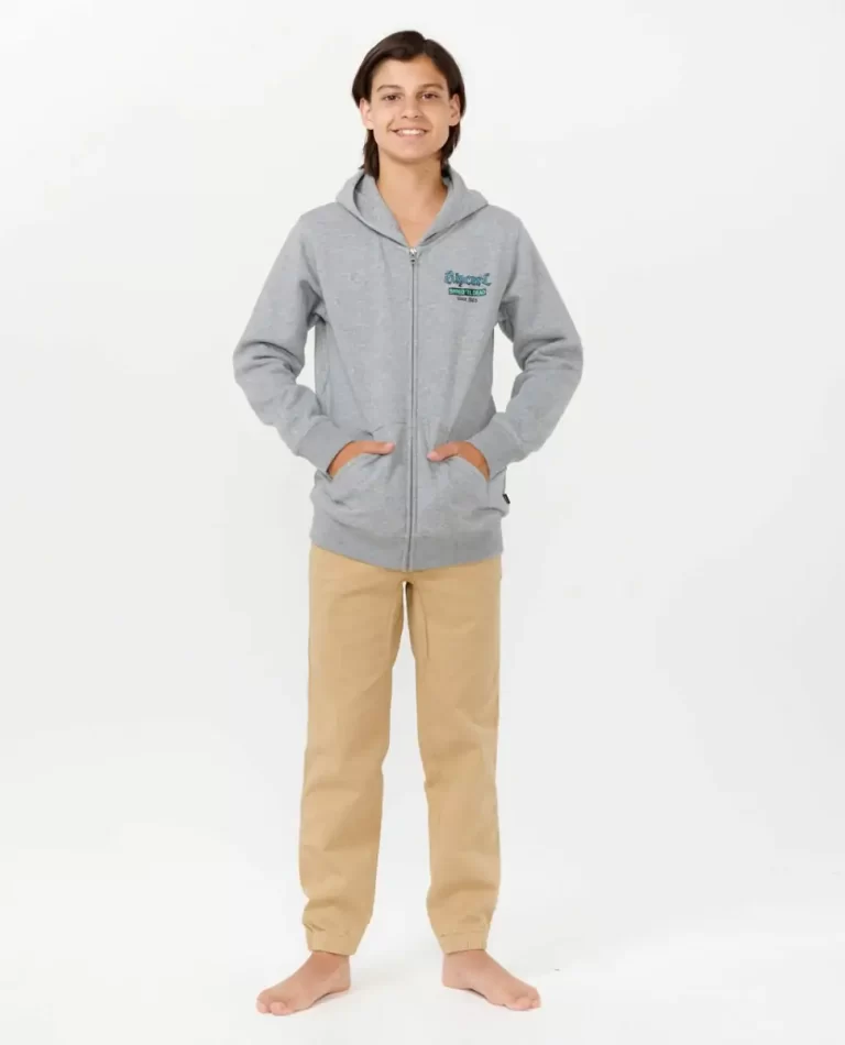 Hoodies & Fleece Rip Curl Kids Shred Till Dead Zip Through Fleece - Image 4